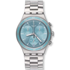 SWATCH Clear Water Stainless Steel Chronograph YCS589G